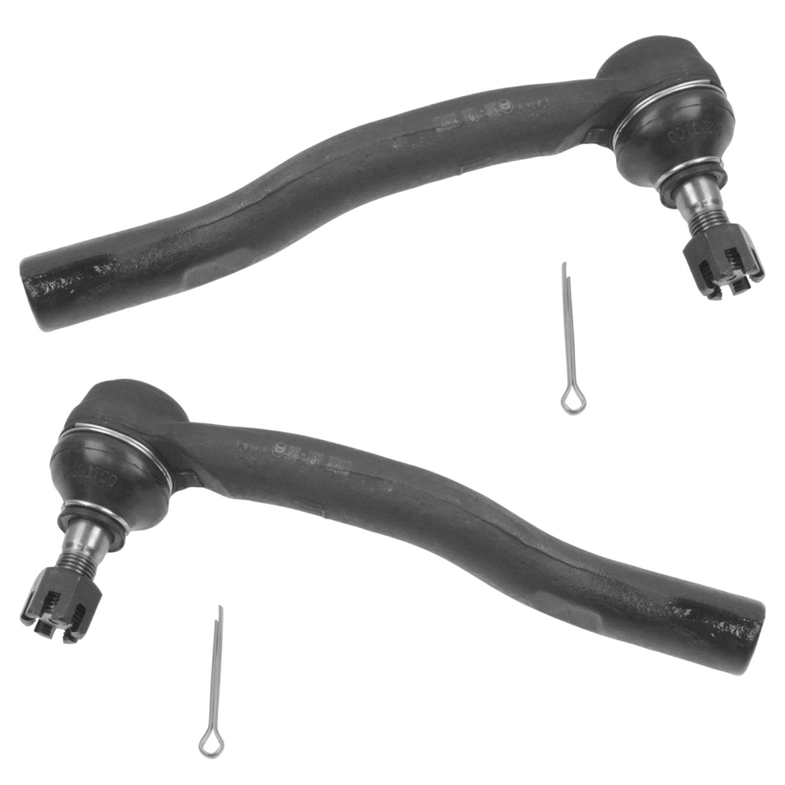 Trq Front Driver & Passenger Side Steering Kit Steering Rack & Pinion Bellow Tie Rod Compatible With 2002-2003 Lexus Es300 Toyot