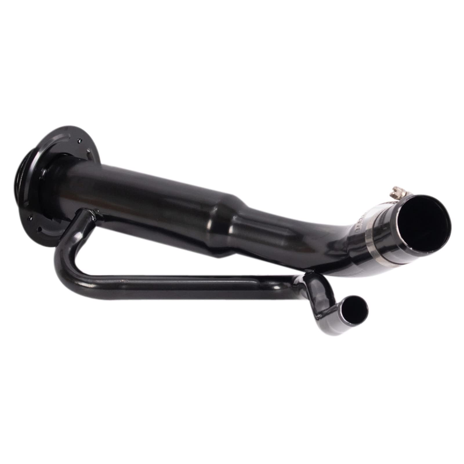 TRQ Fuel Tank Filler Neck Black Compatible with 1997-1998 Ford E-350 Econoline 1997-2002 E-350 Econoline Club Wagon