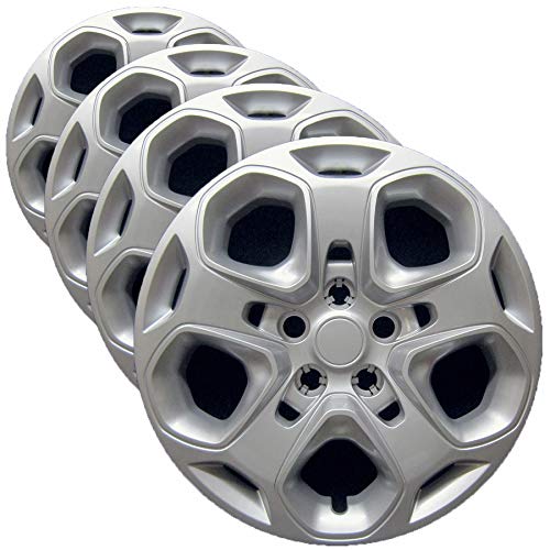 Premium Replica Hubcaps, Replacement For Ford Fusion 2010-2012, 17-Inch Wheel Covers (4 Pieces)