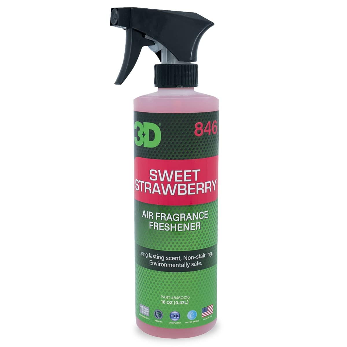 3D Car Air Freshener |16Oz. | (Sweet Strawberry)