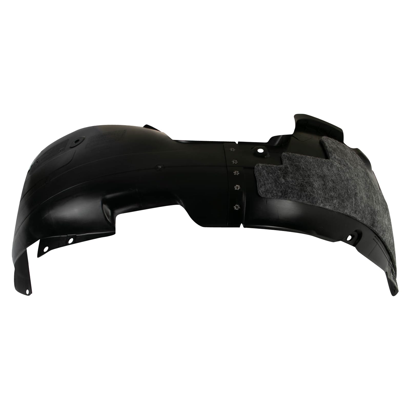 Trq Front Inner Fender Liner Set Compatible With 2017-2018 Hyundai Elantra Hy1248161 Hy1249161