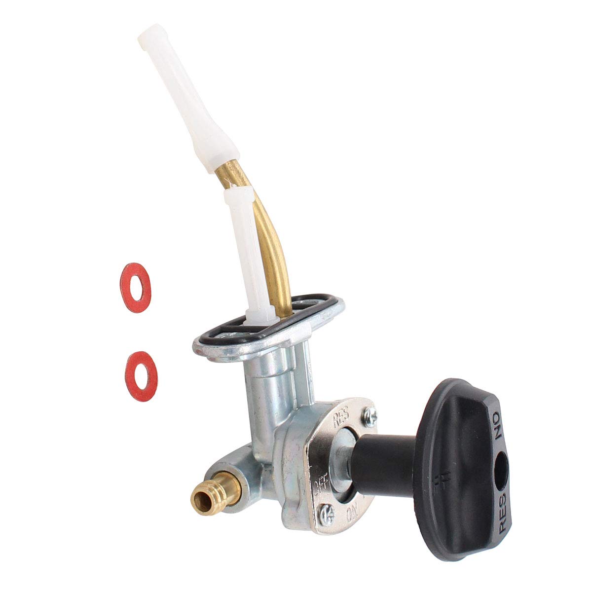 Motoku Fuel Shut Off Valve Petcock Switch With Knob For Arctic Cat 250 300 400 454 500 Atv
