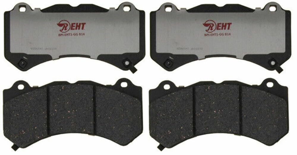 Raybestos Premium Element3 Eht™ Replacement Front Brake Pad Set For Select Dodge Durango/Charger/Challenger, Chevrolet Camaro/Corvette, Cadillac Ats/Cts And Jeep Grand Cherokee Model Years (Eht1405)