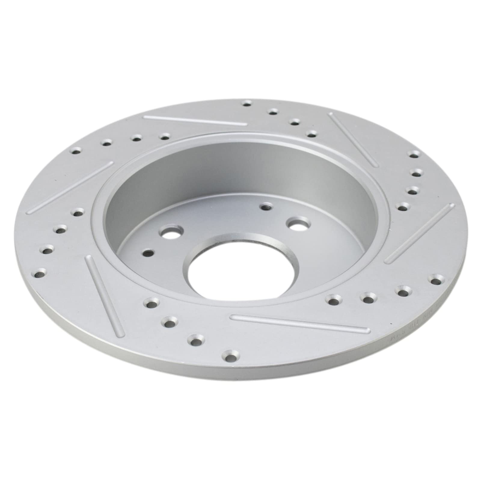 Trq Rear Performance Brake Rotors Set Premium G-Coated Compatible With 1997 Acura Cl 1991-1997 Honda Accord