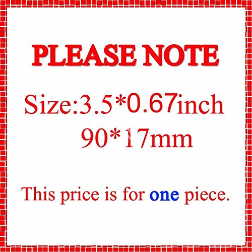 Zorratin Slant Ss Grill Side Trunk Emblem Badge Decal With Adhesive For Chevy Impala Cobalt Camaro 2010-2015 [Full Black]