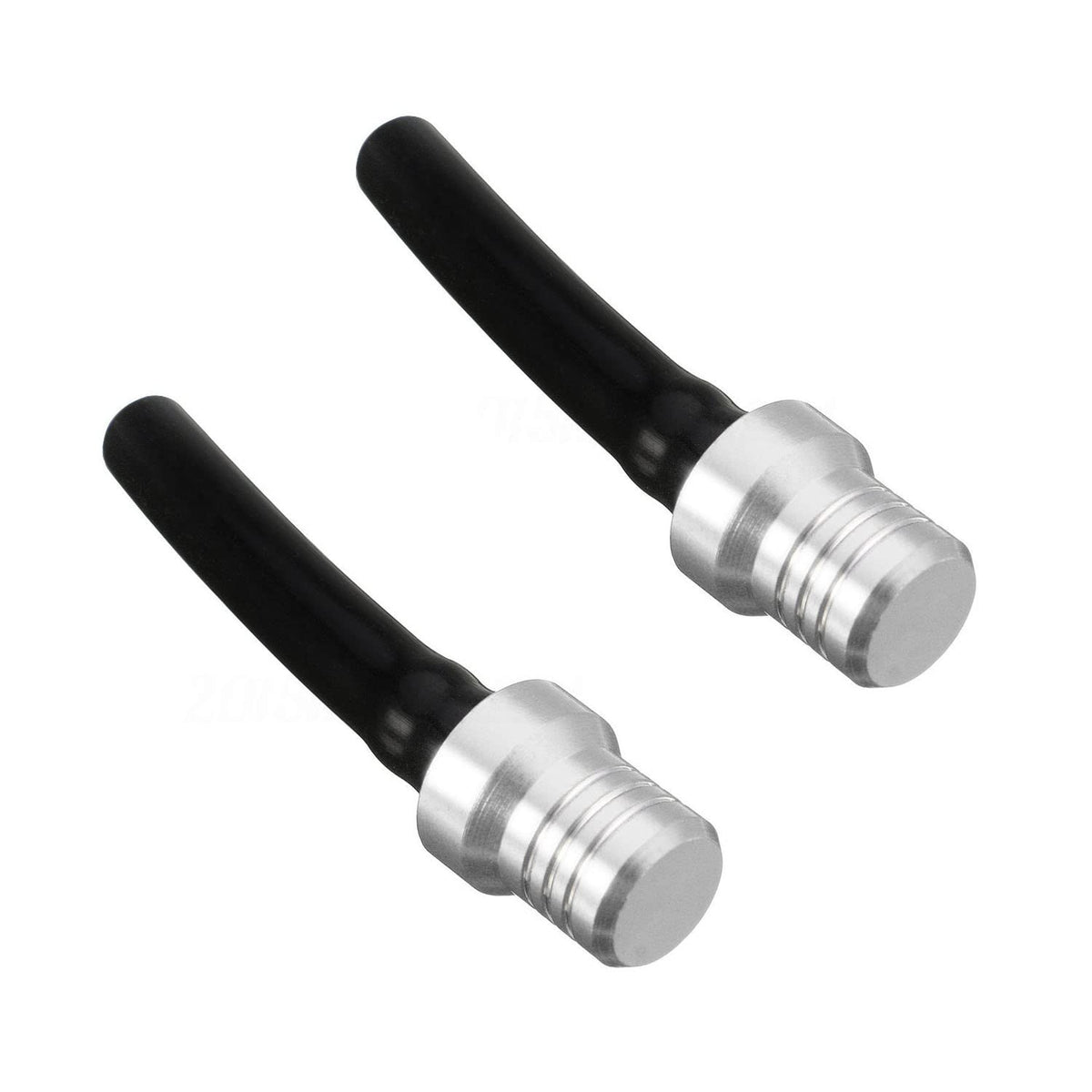 2Pcs Motorcycle Gas Cap Gas Tank Fuel Cap Vent, Breathing Tube Hose Breather Cap With Check Valve For All Off-Road