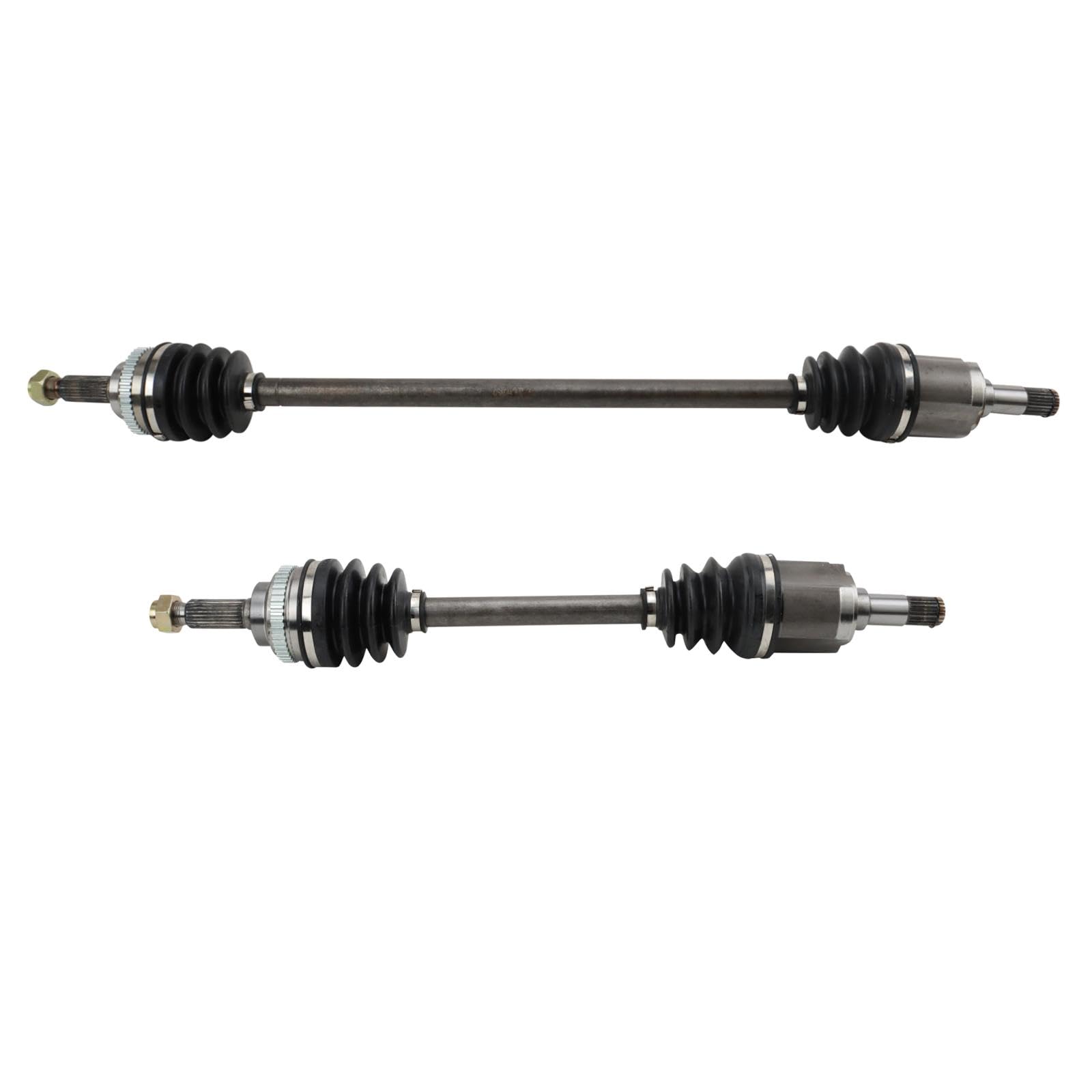 Trq Front Cv Axle Shaft Assembly Set Compatible With 2001-2005 Kia Rio