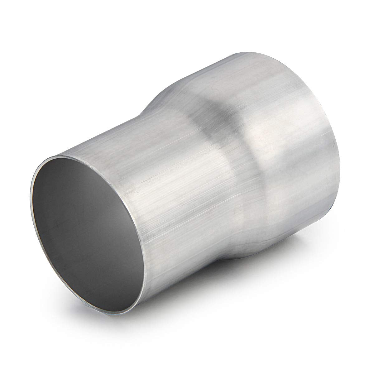 A-Karck Exhaust Adapter Connector 2'' Id To 2.25'' Id, Exhaust Pipe Reducer 4'' Overall Length 304 Stainless Steel