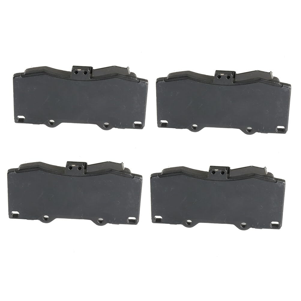 Automuto 4Pcs Front Semi-Metallic Disc Brake Pads Set D1119 For Hummer H3 2006-2010,For Hummer H3T 2009-2010