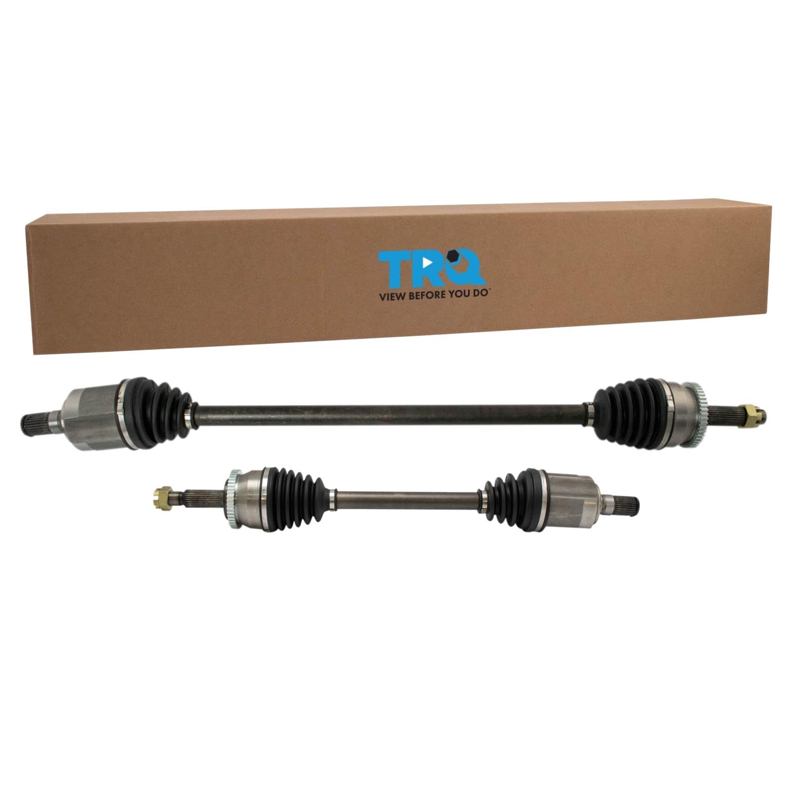 Trq Front Cv Axle Shaft Assembly Set Compatible With 2011-2013 Kia Optima