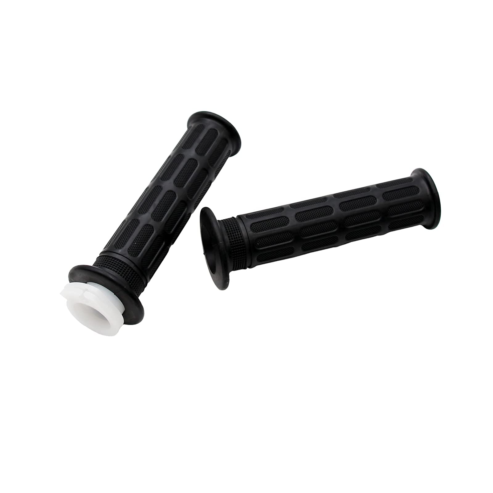 1 Set 7/8' Throttle Handle Bar Twist Hand Grips Fit For Motorcycle Atv Scooter
