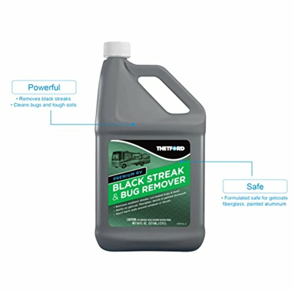 Thetford Premium Rv Black Streak And Bug Remover - 64 Oz 96015