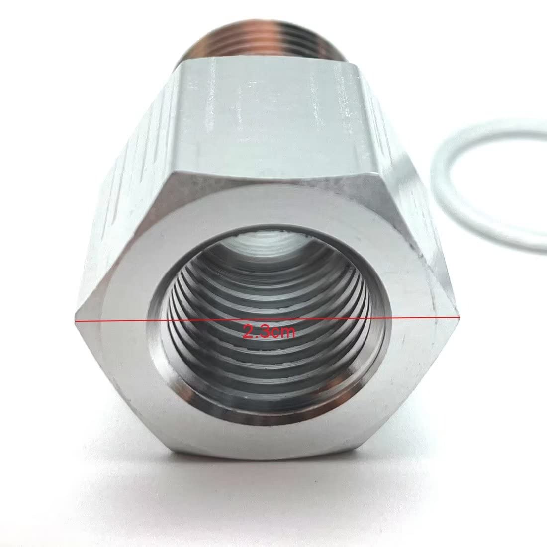 Ls Engine Swap M16 1.5 Adapter To 1/4 Npt Oil Pressure Sensor Ls1 Lm7 Lr4 Lq4 Ls6 L59 Lq9 Lm4 L33 Ls2 Lh6 L92 L76 Ly2 Ly5 Ly6 Lc9 Lfa Lh8 Lmg Ls3 L98 L9H L20 L94 Lz1 L99 L96 Lc8 L77