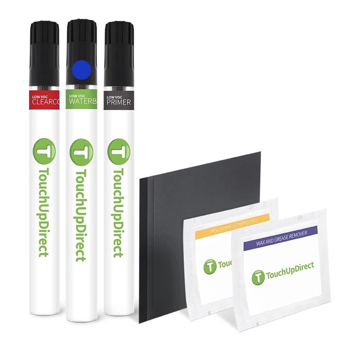 Touchupdirect C1M Phytonic Blue Metallic Compatible With Bmw Exact Match Touch Up Paint Brush - Platinum Kit