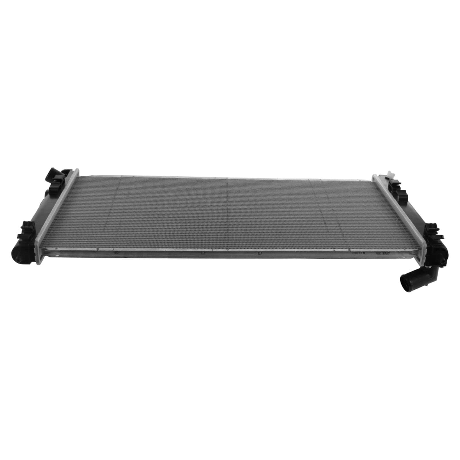 Trq Radiator Assembly Aluminum Core Compatible With 08-14 Mitsubishi Lancer 08-13 Outlander 11-13 Outlander Sport Cu2979 Mi30102