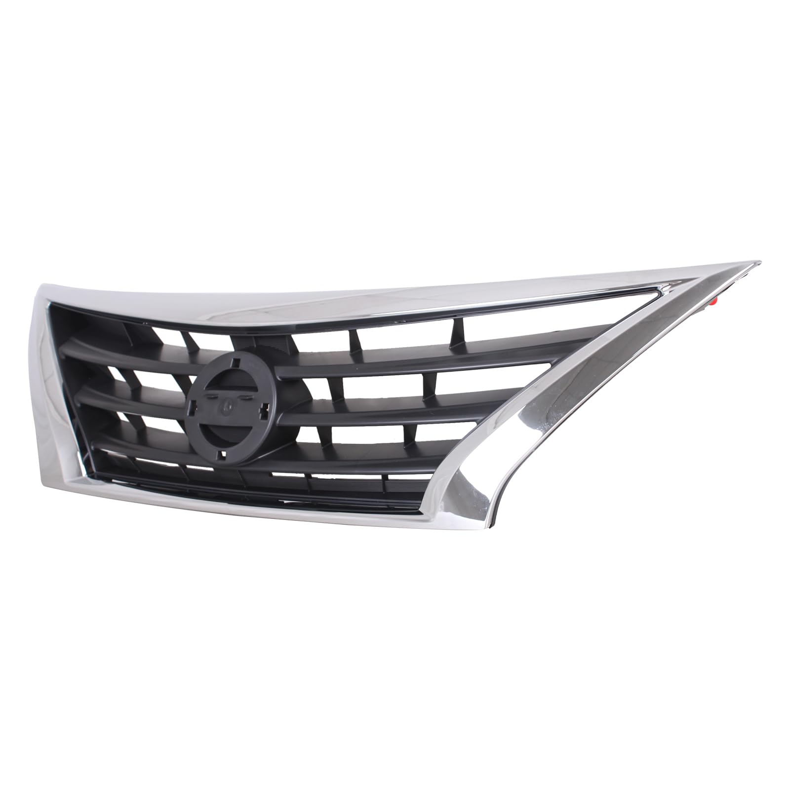 TYG (CAPA QUALITY) Chrome Front Grille Compatible with 2015-2019 Nissan Versa, ABS OEM Replacement Bumper Grill for NI1200261 62