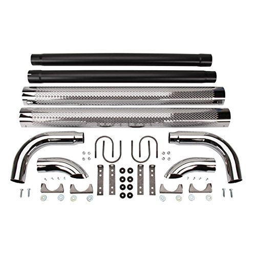 Patriot Exhaust H1050 50 Chrome Side Exhaust, Silver