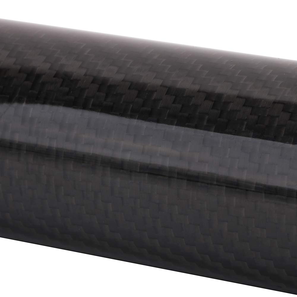 JFG RACING Motorcycle Carbon Fiber Fork Wrap Boots Gator Guard Protector Front Shock Covers Gaiters For Most Dirt Bike, 2 PCS 25