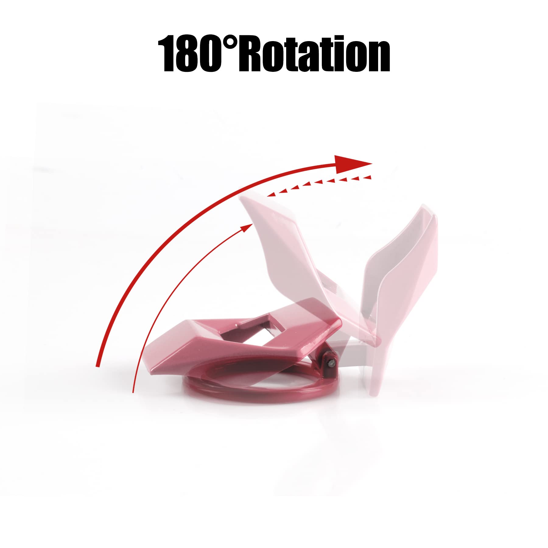 Singaro Universal Engine Start Stop Button Cover, Car Power Control Zinc Alloy Trim, One Button Start Button Cover Interior Accessories(Pink)