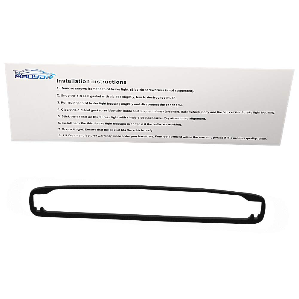 Mbuydiy 3Rd Third Brake Light Gasket Seal Compatible With 1999-2006 Chevy Silverado 1500 2500 3500 Gmc Sierra 1500Hd 2500Hd 3500
