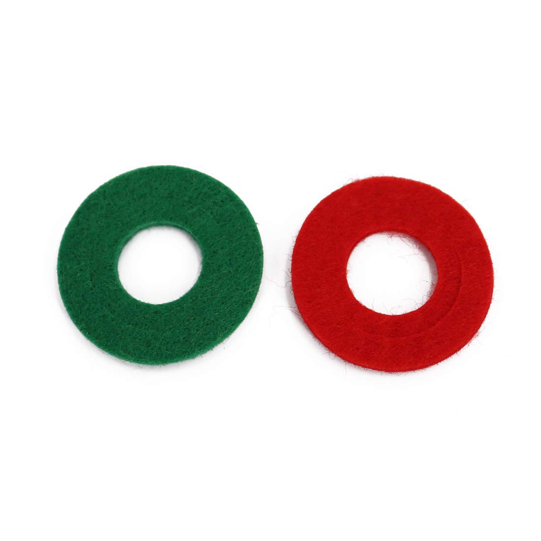 Utsauto Battery Terminal Anti Corrosion Washers Fiber 8 Pieces Battery Terminal Protector (4 Red And 4 Green)