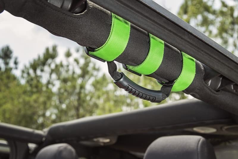 Rugged Ridge 13505.05 Ultimate Grab Handle Kit, Green; 55-Current Jeep Cj/Wrangler / 20-Current Gladiator