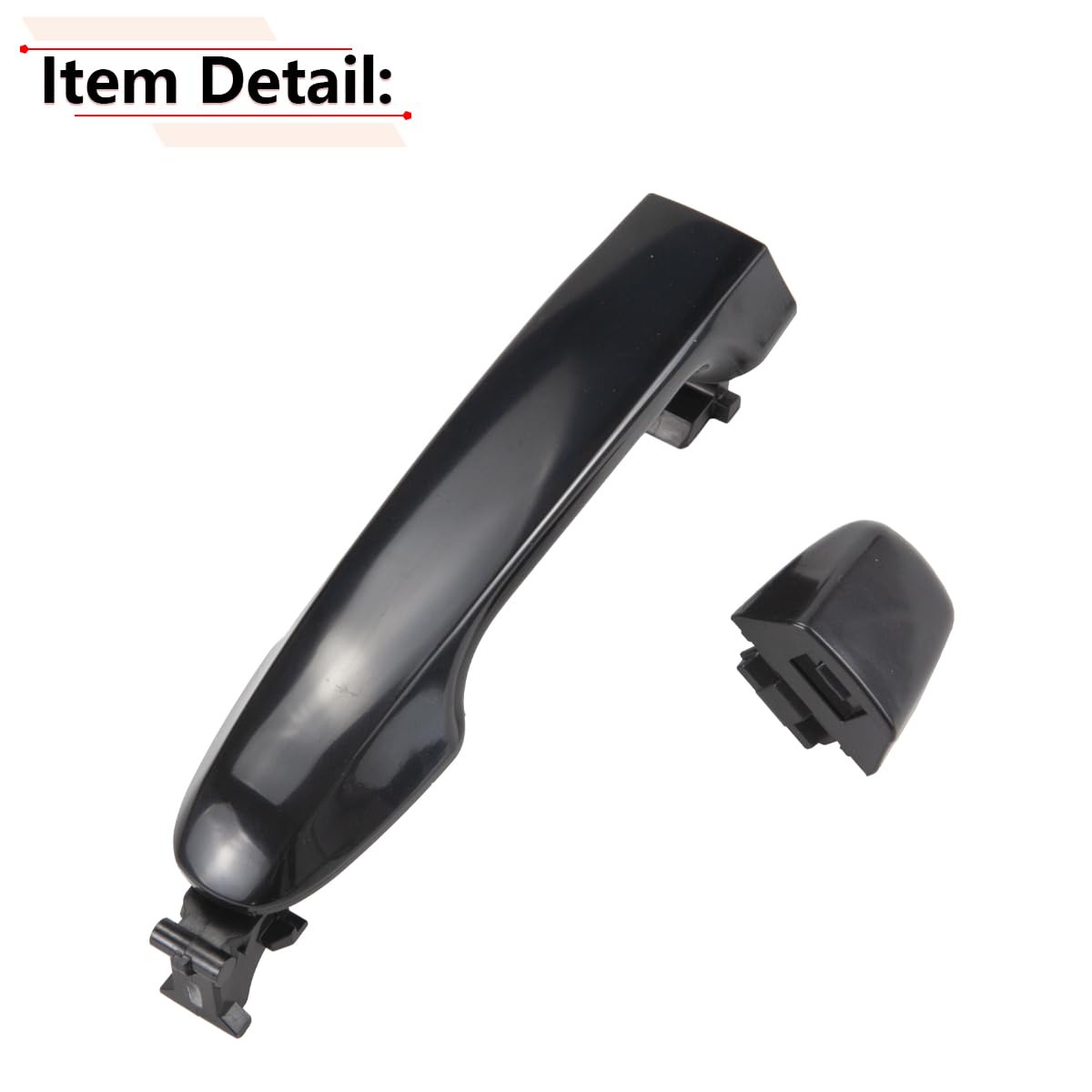 RLB-HILON Exterior Door Handle Compatible with Toyota Camry 2012 2013 2014 2015 2016 2017 Year, for Front Right Passenger Side D
