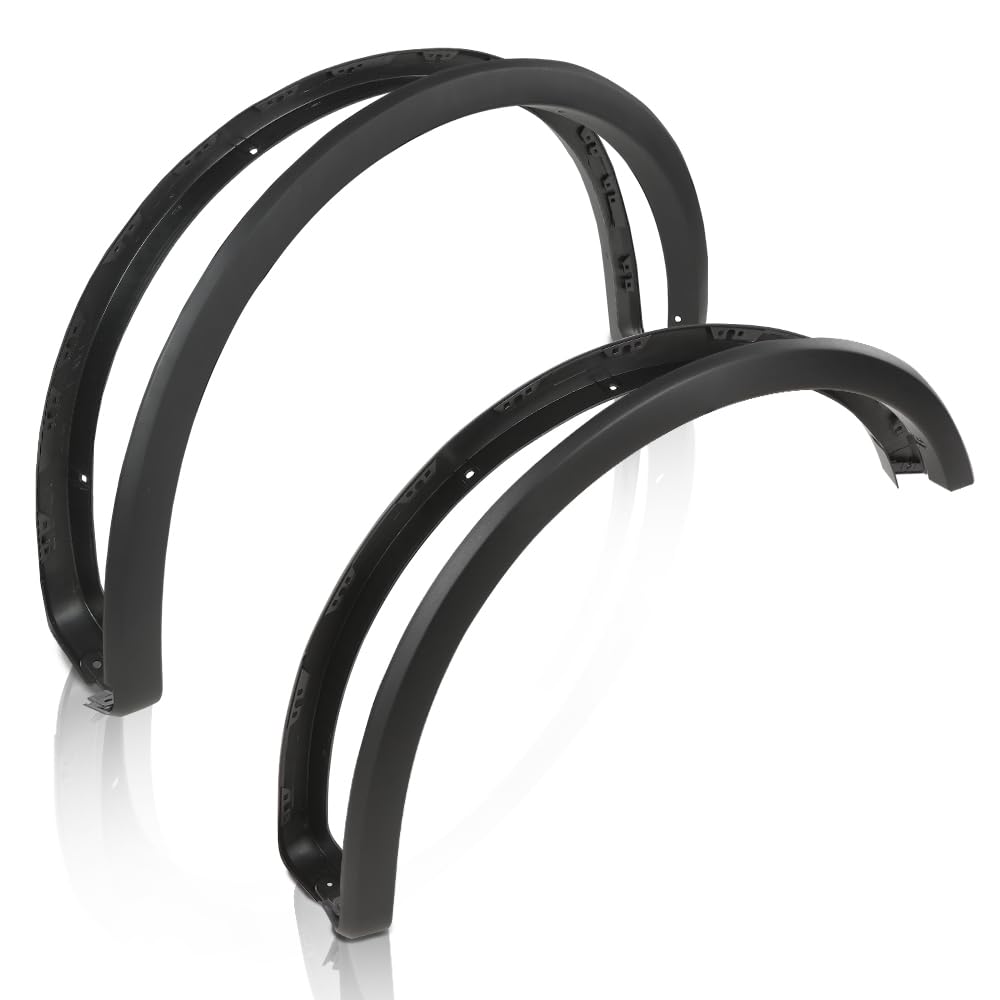 PIT66 Fender Flares Compatible with Ford F150 2018 2019 2020 Smooth Paintable Factory Style 4pcs