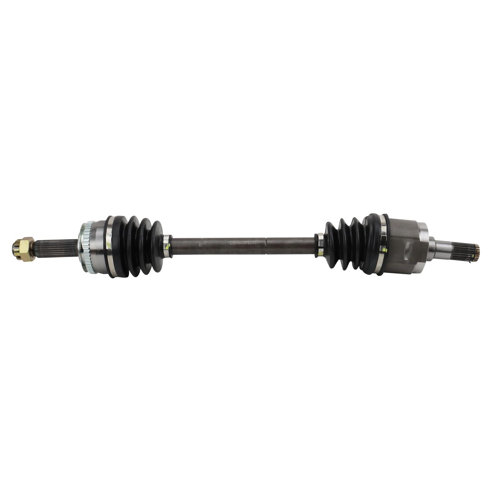 Trq Front Cv Axle Shaft Assembly Set Compatible With 2003-2005 Hyundai Accent