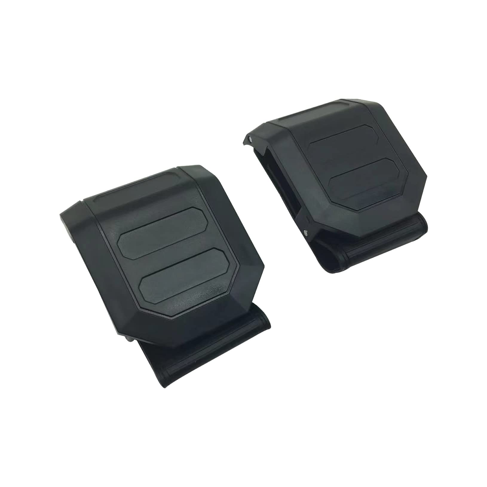 2 Pcs Utv Windshield Mounting Clips Straps For Cage Diameters 1.5”-2” Round Tubing Rzr 1000 900S 800S 570 All 4 Seaters Commander 1000 2011-2015 Wildcat Trail