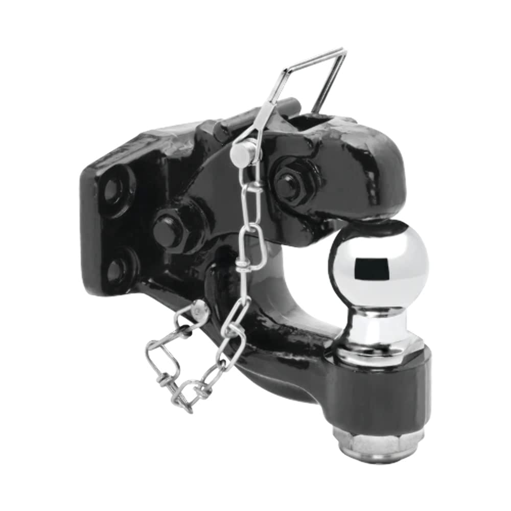 Draw Tite 6301120: Pintle Hook & Ball Combination, Bolt-On, 16,000 Lbs. Capacity Hook, 2 In. Ball, 10,000 Lbs. Capacity Ball