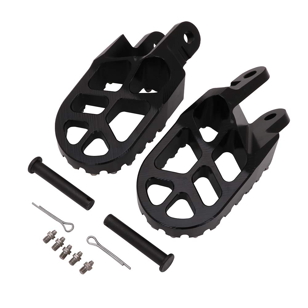 Anxin Motorcycle Foot Pegs Footpegs Foot Pedals Rests Cnc For Xr650L 92-22 Xr650R 00-07 Cr80R/Rb 96-02 Cr85R/Rb 03-07 Crm250 89-