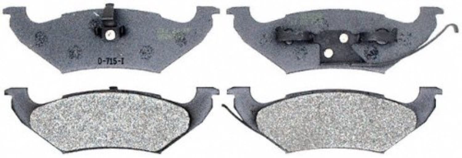 Raybestos Sgd751M Service Grade Semi-Metallic Disc Brake Pad Set