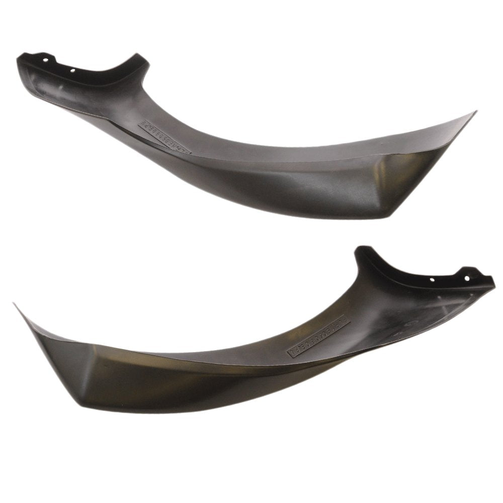 IKON MOTORSPORTS Front Bumper Lip, Black PU, Compatible with 2006-2008 Mitsubishi Eclipse, Model BLF-ME0608OE-PU