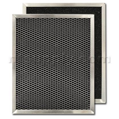 Carbon Range Hood Filter 8 3/4' X 10 1/2' X 3/8', Pack Of 2