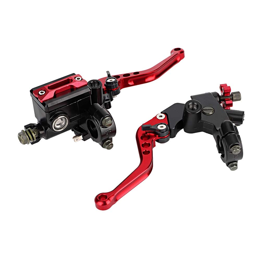 Longzhuo Motorcycle Brake Clutch Lever 1 Pair 7/8'' 22Mm Folding Levers Aluminum Alloy Universal For Honda Kawasaki Suzuki Yamah