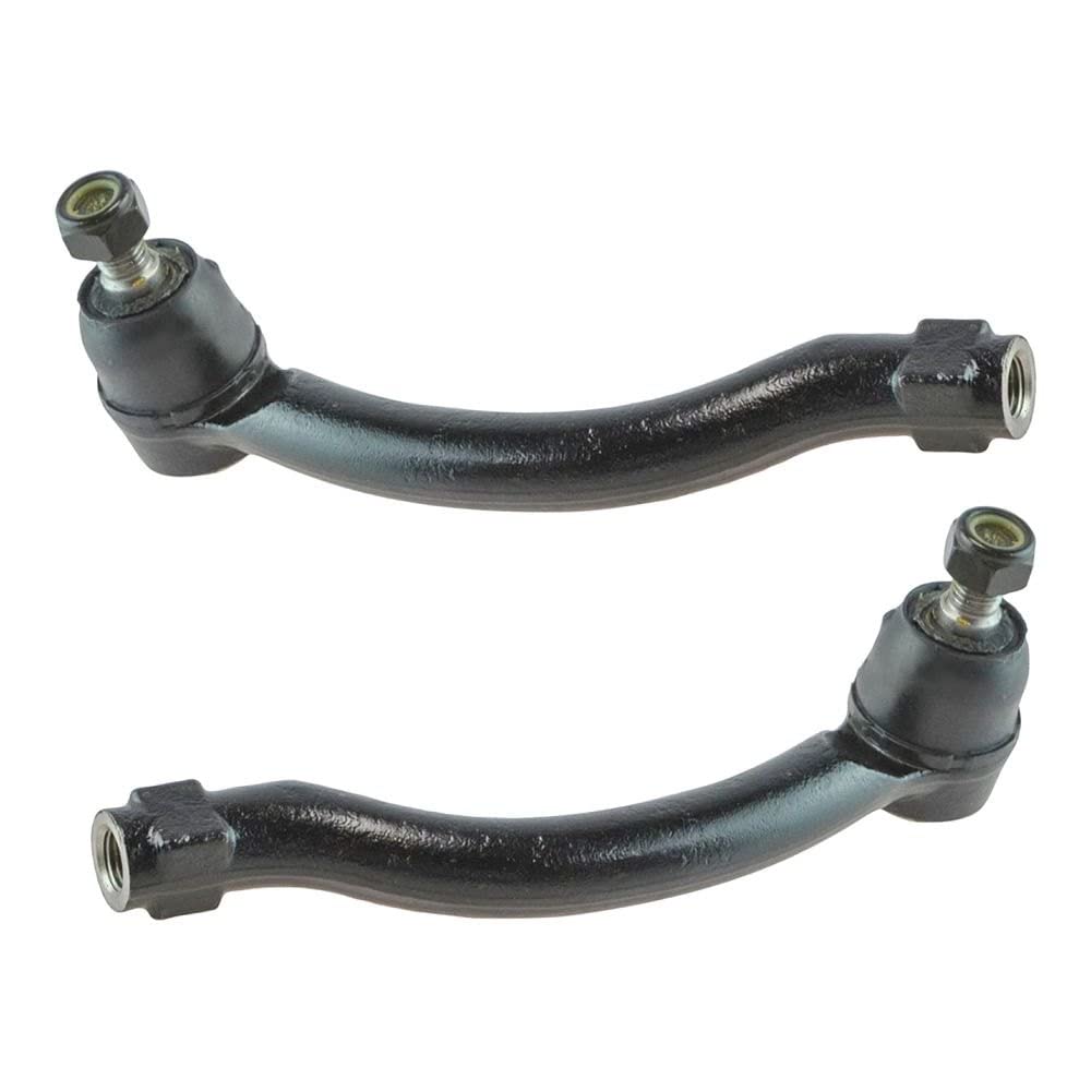 TRQ Front Outer Tie Rod Set Compatible with 2004-2008 Acura TL