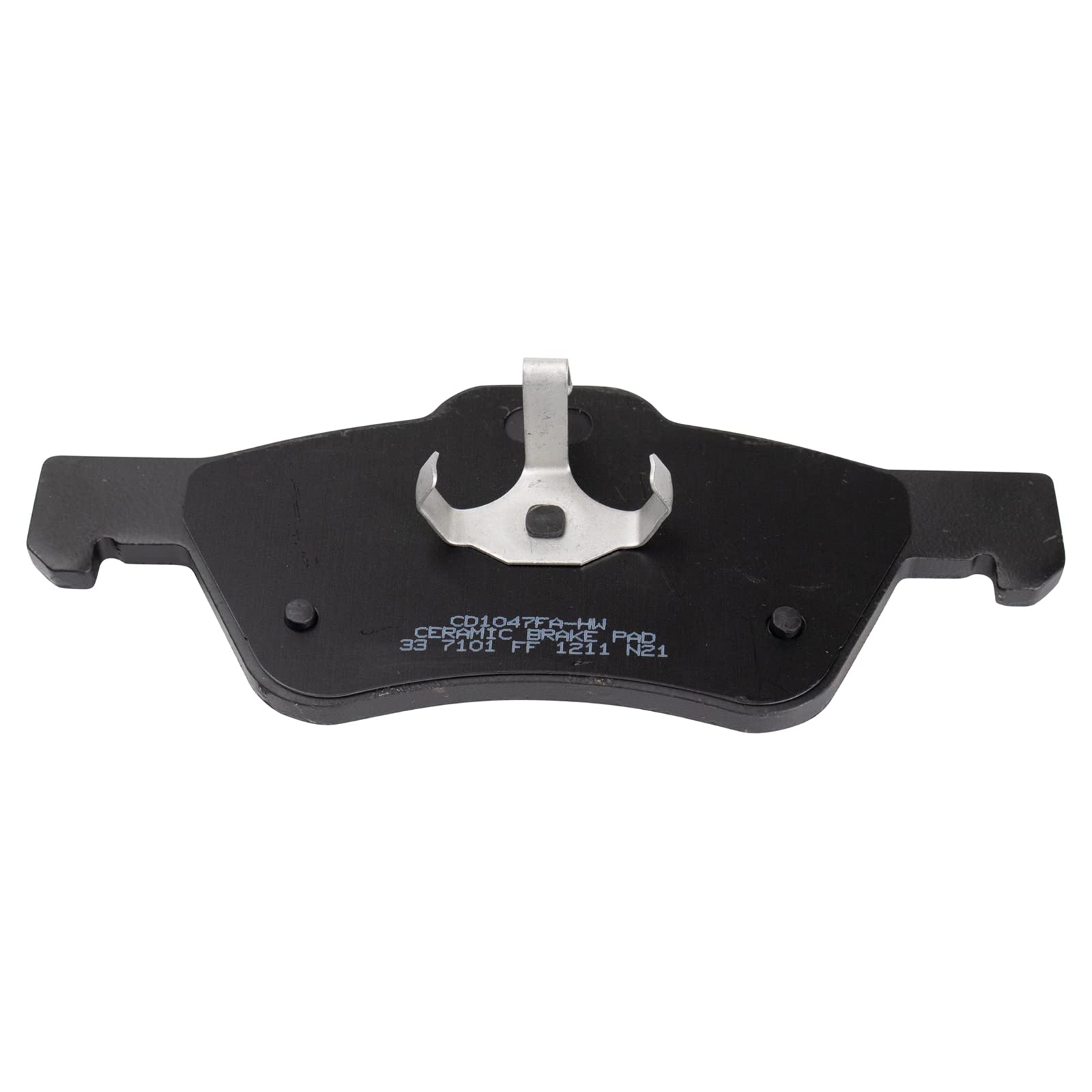 TRQ Front Brake Pads Ceramic Compatible with 2011-2012 Ford Escape 2011 Mercury Mariner