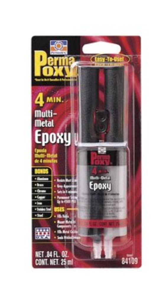 Permatex 84109 Metal Epoxy 1Oz Appl