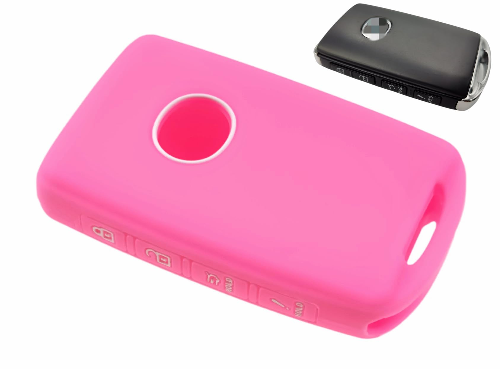 REPROTECTING Silicone Rubber Key Fob Cover Compatible with 2019-2025 Mazda 3 6 CX-30 CX-5 CX-9 CX-50 WAZSKE11D01 662F-SKE11D010