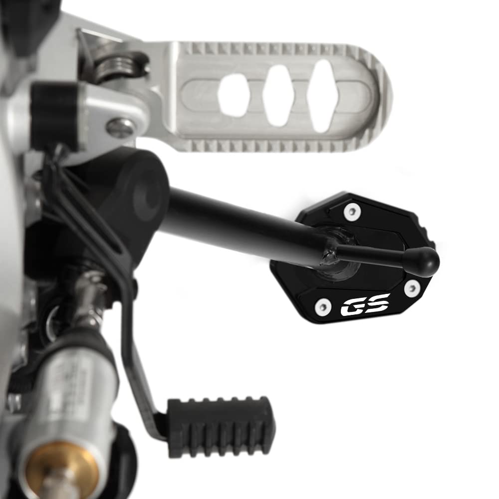 Modeer For BMW F750GS F850GS Adventure 2018-2023 Motocycle CNC Aluminium Kickstand Pad Foot Side Stand Enlarge Extension Pad f75
