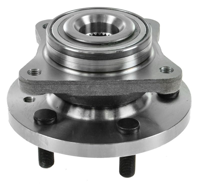 Trq Front Wheel Bearing & Hub Assembly With Abs Sensor Compatible With 2005-2009 Land Rover Lr3 2010-2016 Lr4 2006-2013 Range Ro