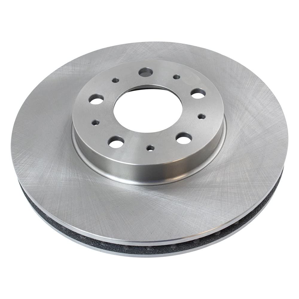 Trq Front Brake Rotors Set Vented Compatible With 1994-1997 Volvo 850 1995-1997 960 1998-2004 C70 1998-2000 S70 1997-1998 S90 V7