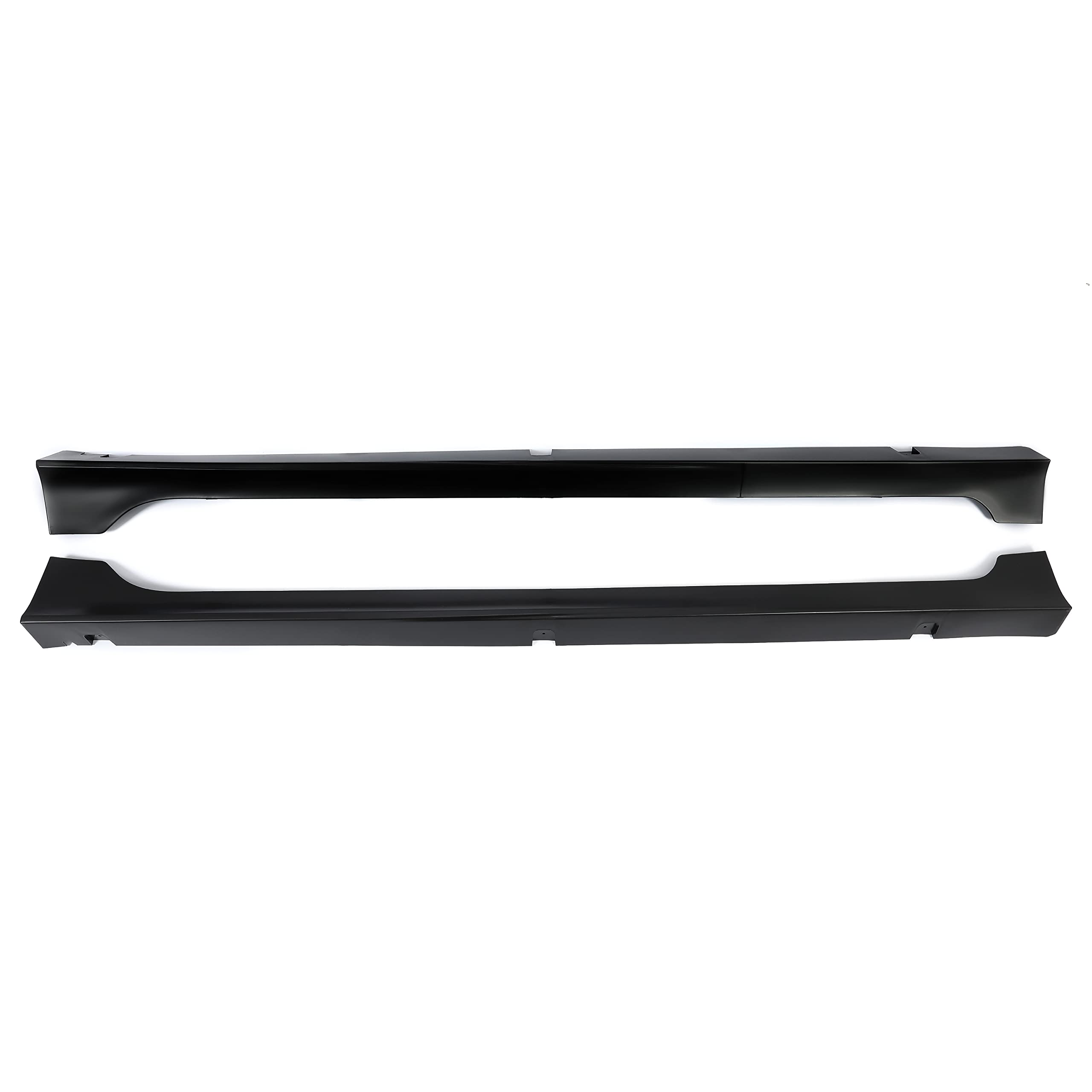 KUAFU Side Skirt Compatible with 2013-2017 Honda Accord 4DR Sedan Models Rocker Panels Guard Splitter Extension Spoiler Black PP