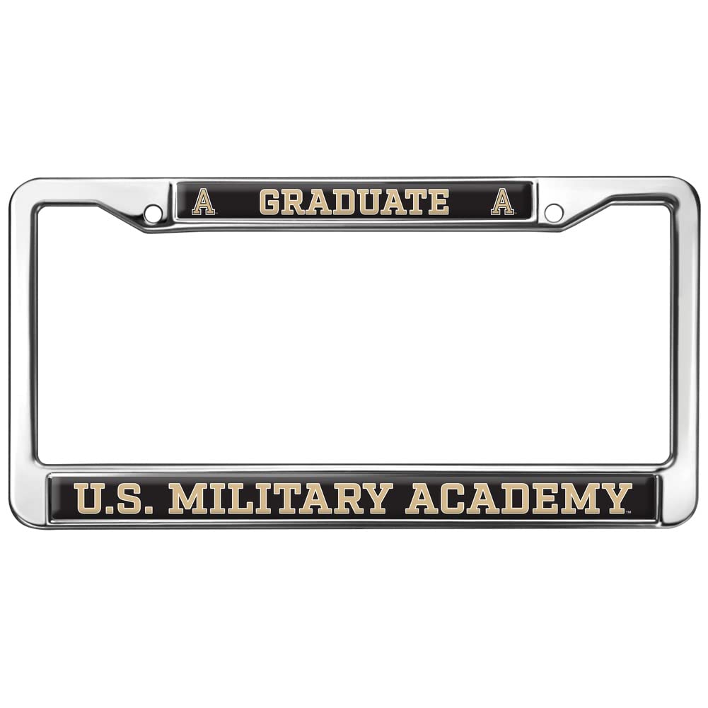 US Military Academy Alumni Logo Full Size Standard License Plate Metal Frame