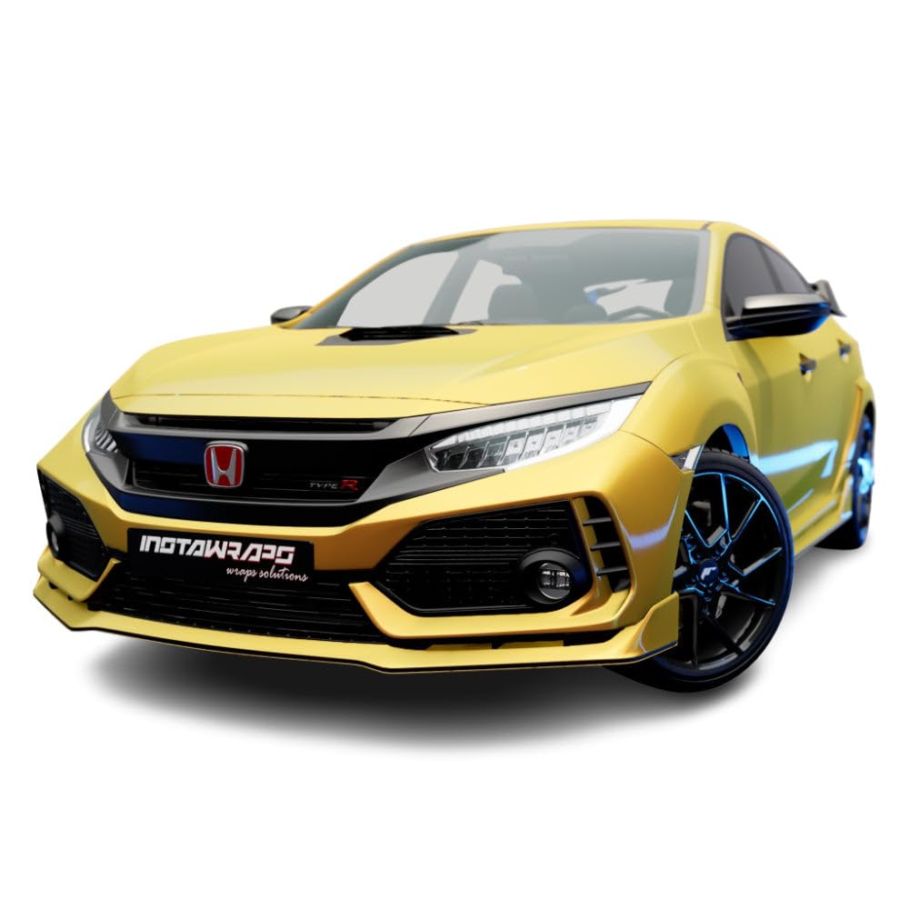 3M Car Wrap Roll 2080 Satin Bitter Yellow | S335 | (5Ft X 60Ft (300 Sq/Ft)) | Automotive Vinyl Wrap For Cars - Car Interior Wrap