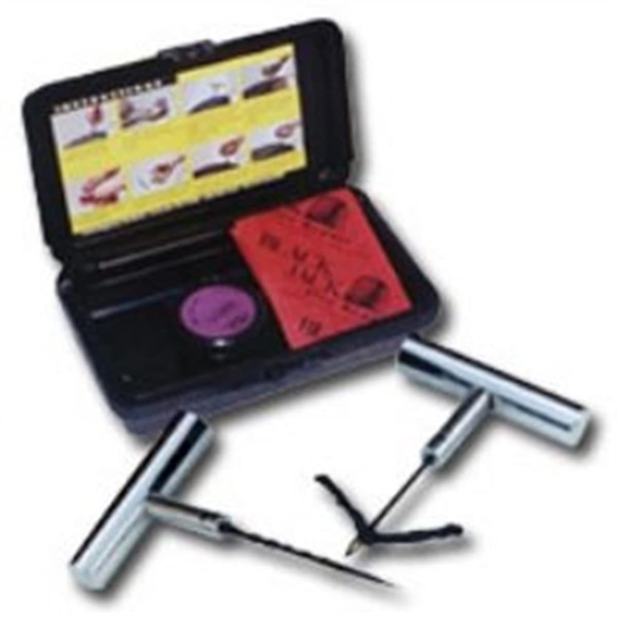 Tire Plug Starter Kit W/Chrome Tools, 20 Plugs