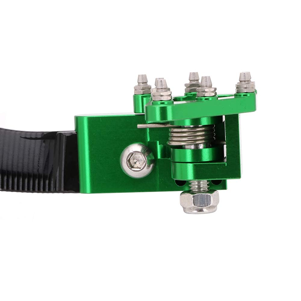 Anxin Motorcycle Rear Brake Pedal Folding Foot Lever Cnc For Kx250F 2006-2018 Kx 250 Kx250 2019-2024 Dirt Bike Green