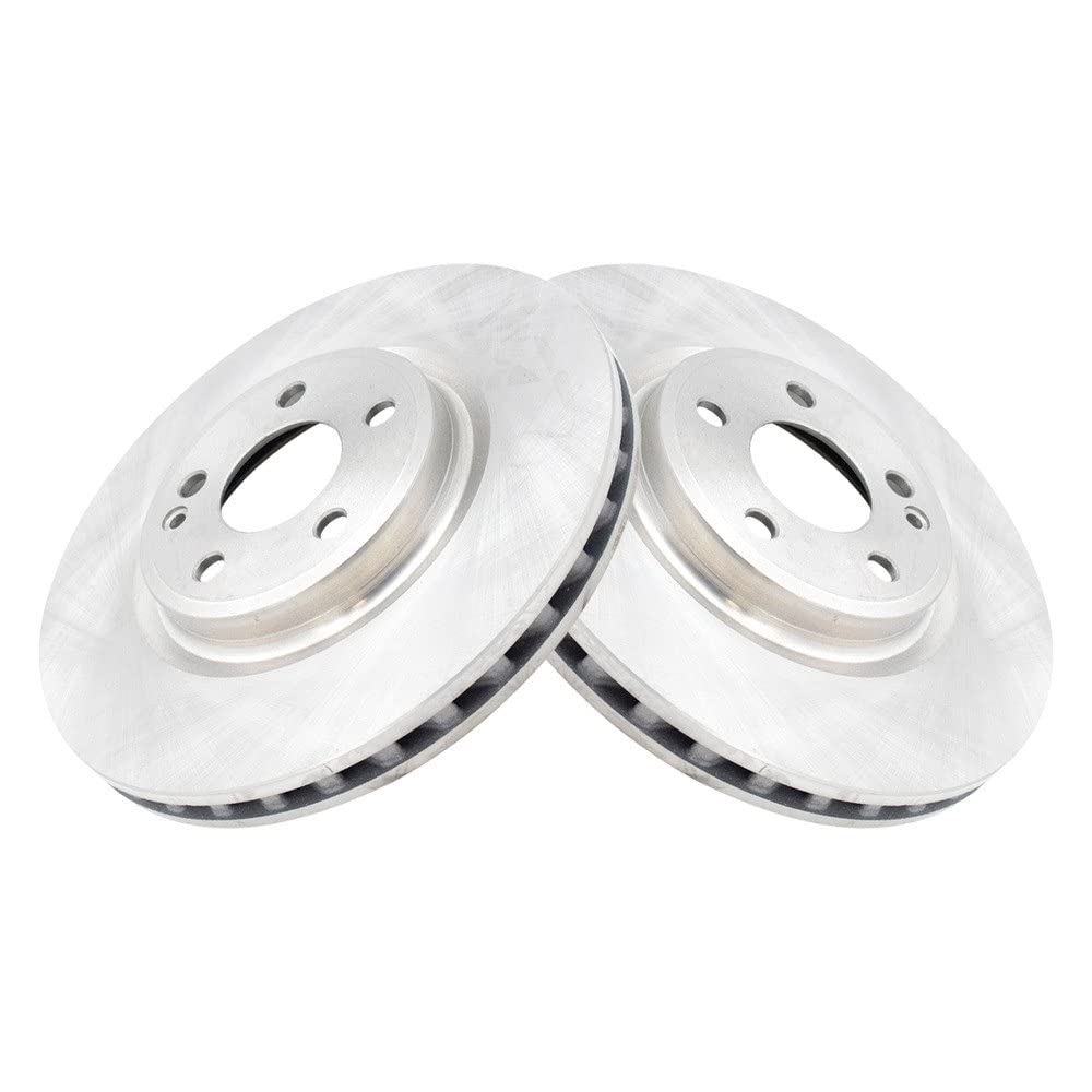 Trq Front Brake Rotors Set Vented Compatible With 2017-2019 Infiniti Qx30 2014-2019 Mercedes-Benz Cla250 2015-2020 Gla250