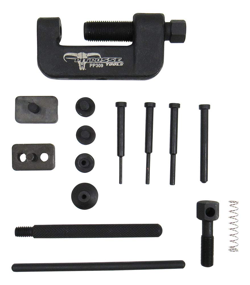 Pit Posse Pp309 Chain Breaker And Riveting Tool - 16-Piece Motorcycle Chain Cutter Tool Kit - User-Friendly & Practical - Premiu